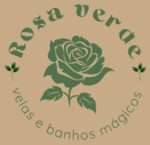 Logo Rosa verde loja